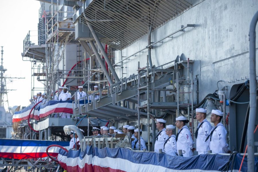 The USS Monterey, Guided-Missile Warship, Is Decommissioned