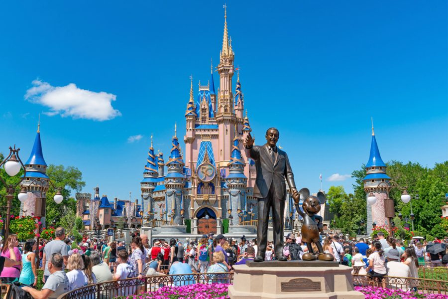 ORLANDO%2C+FL+-+APRIL+03%3A+General+views+of+the+Walt+Disney+Partners+statue+at+Magic+Kingdom%2C+celebrating+its+50th+anniversary+on+April+03%2C+2022+in+Orlando%2C+Florida.++%28Photo+by+AaronP%2FBauer-Griffin%2FGC+Images%29