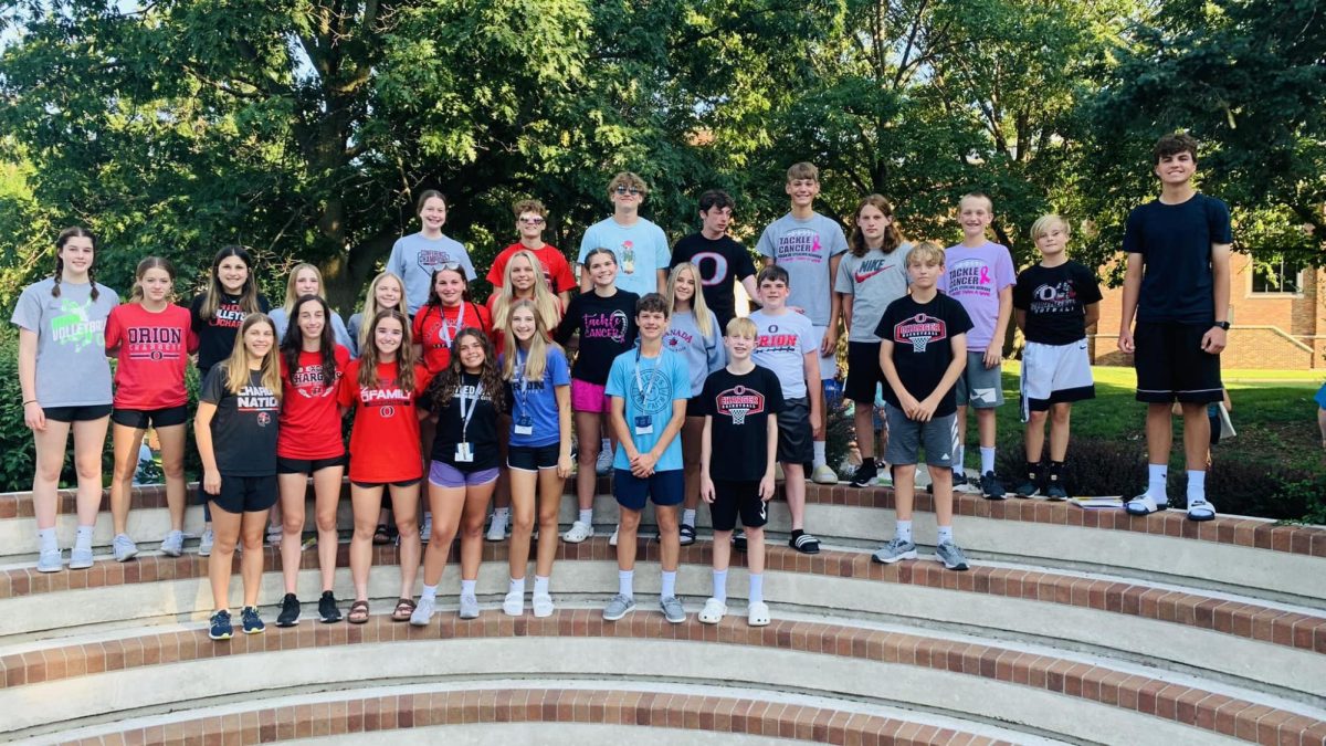 OHS students at FCA Camp 2023